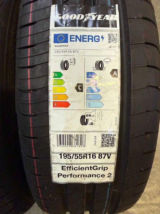 Opony letnie Goodyear EfficientGrip Performance 2 195/55/16 87V nowe