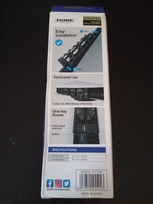 Ventoinhas de resfriamento PS 5