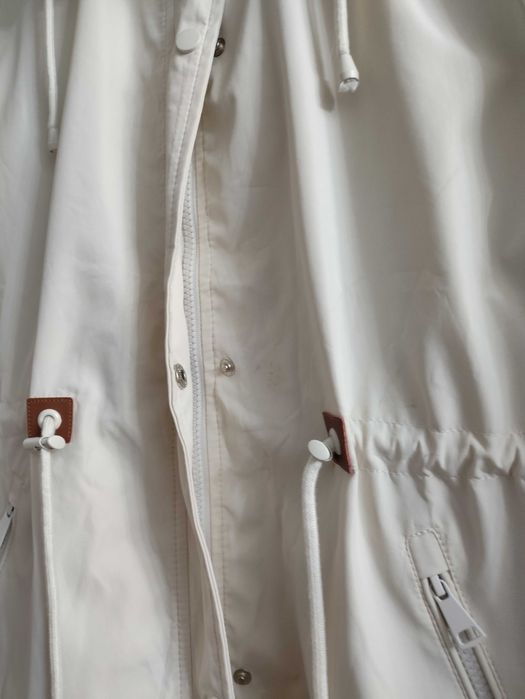 Parker impermeável reversível senhora Bege claro - Nova