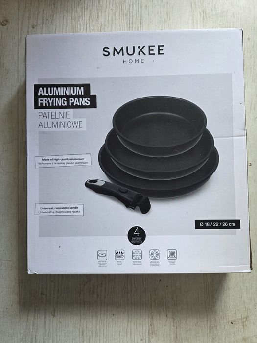 Nowe Patelnie smukee