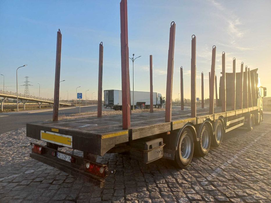 Wynajmę Bezgotówkowo z OC Sprawcy Naczepę kłonicową MEGA MNS 290 KB