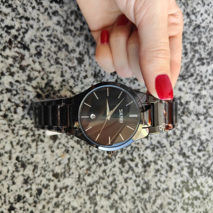 Годинник SKMEI 9140BK – Елегантність у чорному стилі!