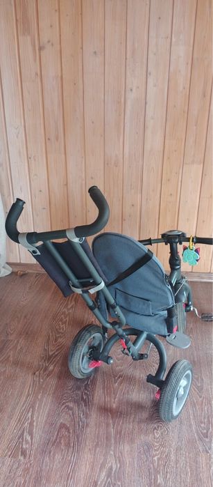 Дитячий триколісний велосипед коляска Crosser