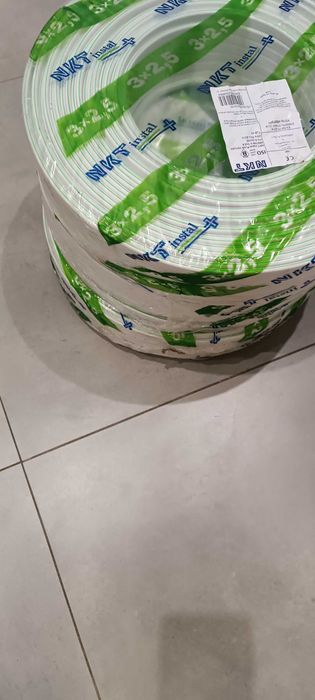 Przewód NKT YDYp 3x1,5 i YDYp 3x2,5