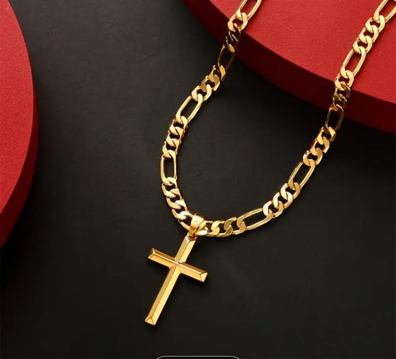 Fio e pulseira de prata dourada Lei925