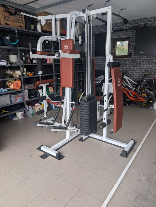 Profesjonalny Atlas Klarfit 9000 Stos 100KG jak NOWY