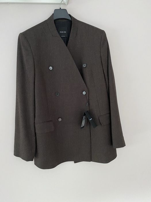 Massimo Dutti marynarka zakiet 100% welna