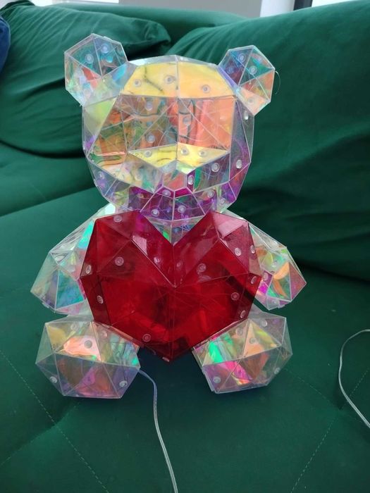 lampka nocna led miś świecący prezent pomysł na prezent dzień  kobiet.