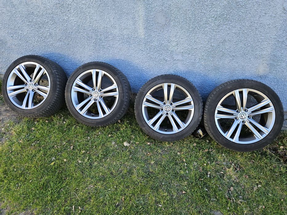 Oryginalne Alufelgi VW Passat Arteon Sebring 18' 5x112 Koła Opony