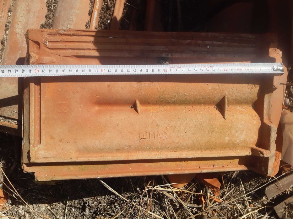 Telhas marselha usadas