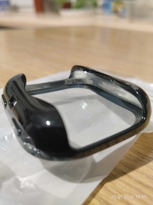 Etui Amazfit Bip 6 pełne silikonowe czarne