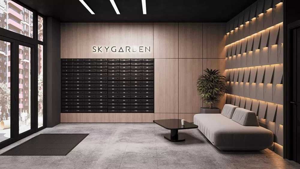 Простора однокімнатна квартира  у ЖК преміум-класу Sky Garden.