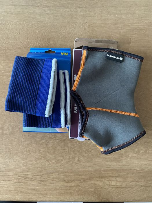 Opaska na staw skokowy + 2 opaski na łokieć