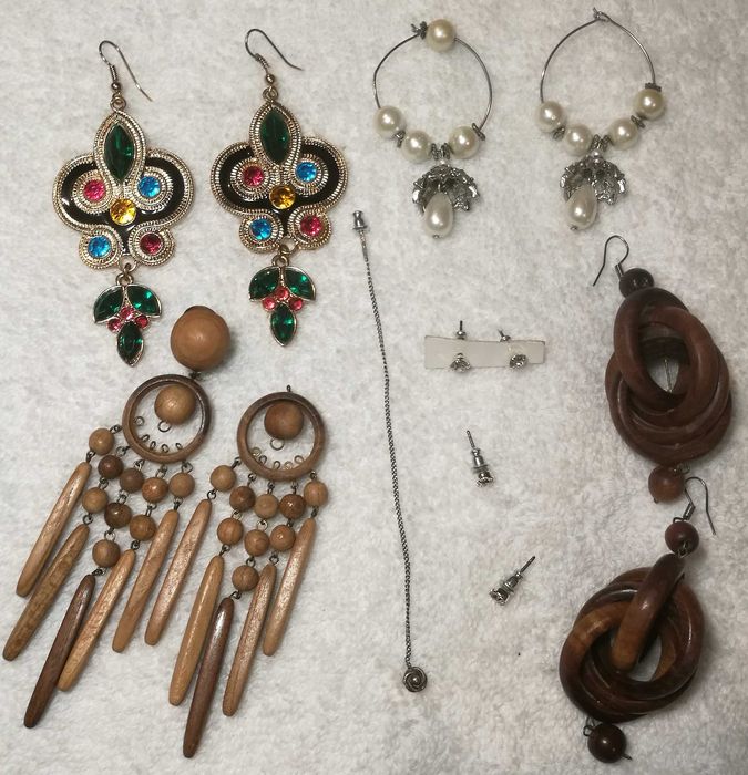 украшение бижутерия серебро камень дерево металл разное