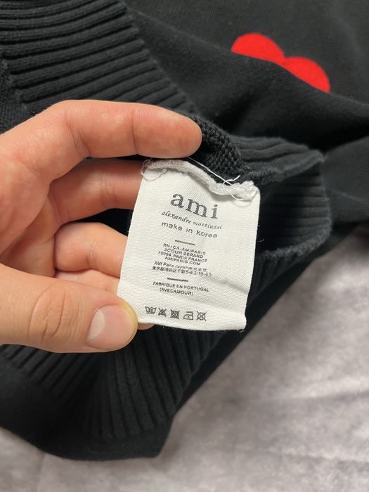 Gruby sweter Ami Paris Medium Logo