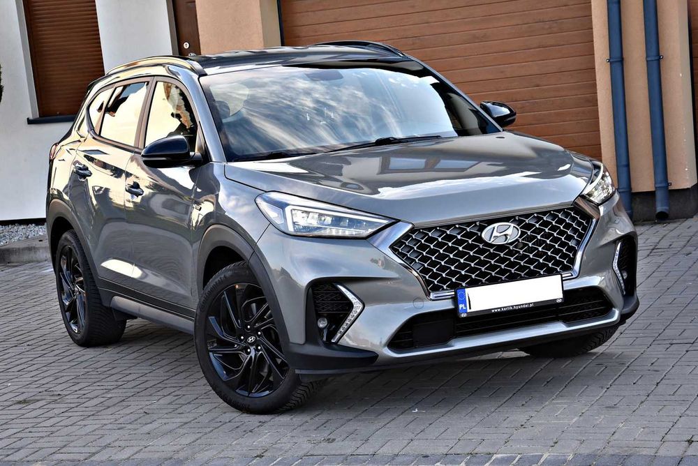 Piękny Hyundai Tucson N-LINE  1.6T-GDI 177KM Automat 2019r Jak Nowy PL