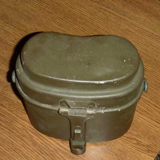 Menażka wojskowa z PRL WP 1952 Silesia Rybnik mat. 100% ALU