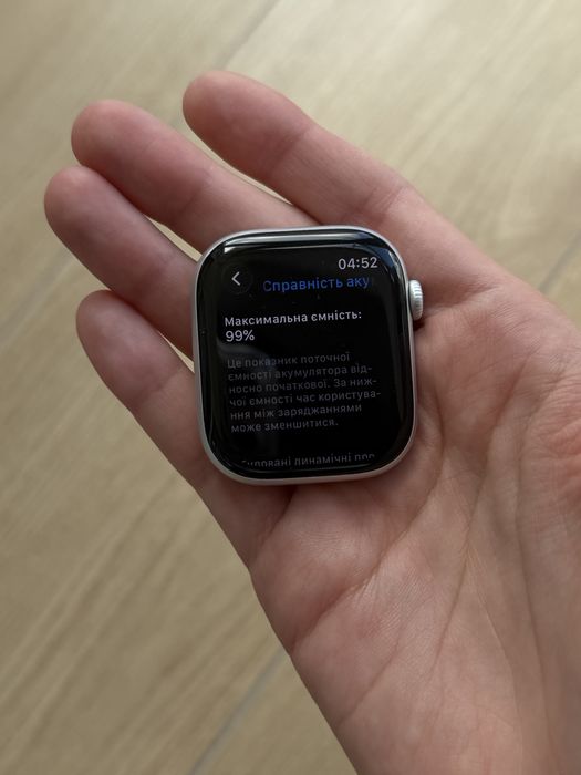 Apple Watch Series 10, 46 мм, M/L, Silver