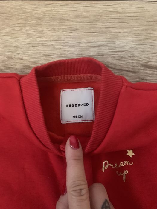 Reserved bejsbolówka kurteczka dziewczęca roz.68