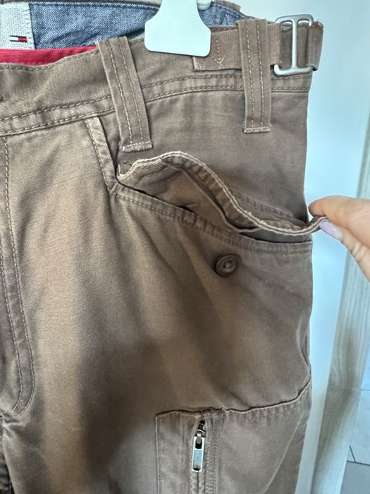 Spodnie męskie brązowe Tommy Hilfiger