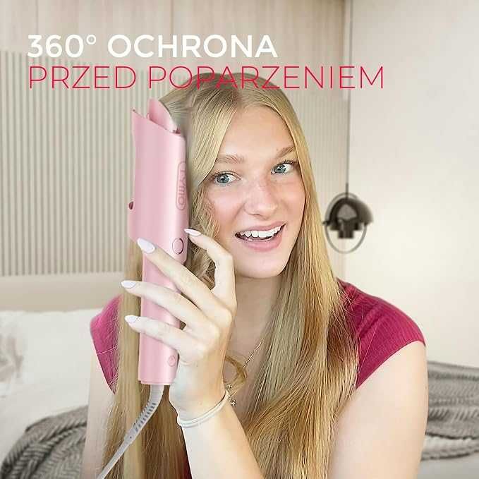 TYMO CURLPRO Automatyczna Lokówka nowa różowa