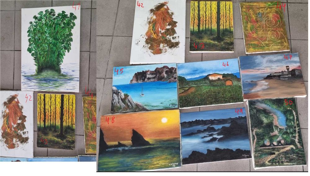 Various Paintings - Hand-Painted - €564738771596417124