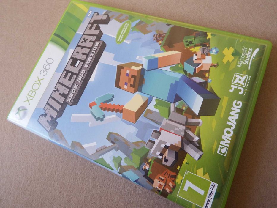 KUP TERAZ ! ZANIM podrożeje na ŚWIĘTA Minecraft XBOX 360  100% sprawna