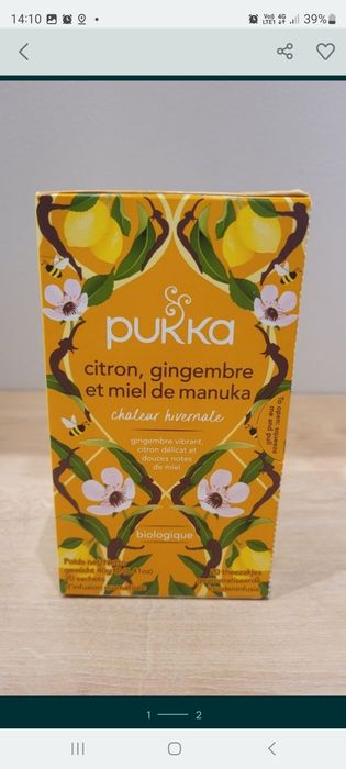 3 opakowania herbata ekologiczna Pukka + GRATIS jedno opakowanie