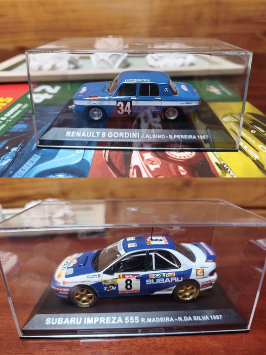 Miniaturas "Os Nossos Campeões de Rally Portugal"