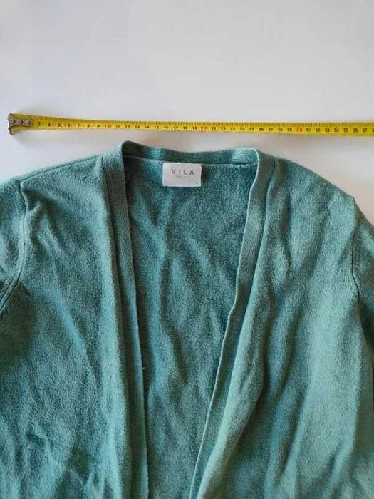 Cardigan de Malha Verde VILA – Tamanho Único