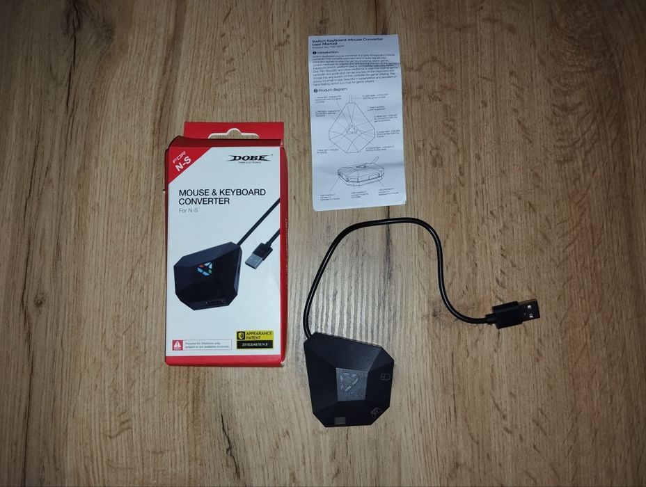 Adapter Mysz klawiatura do konsoli