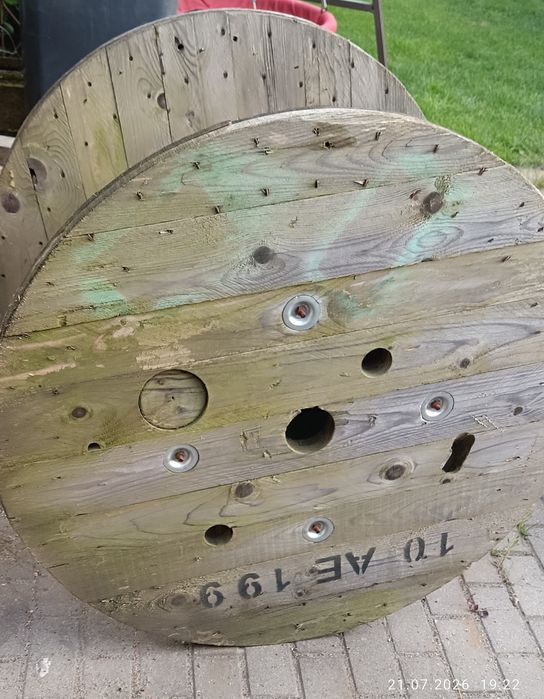 Bęben , szpula po kablu