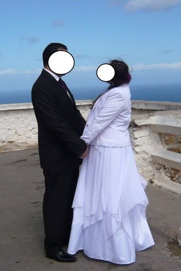 Suknia ślubna 42 + szal gratis