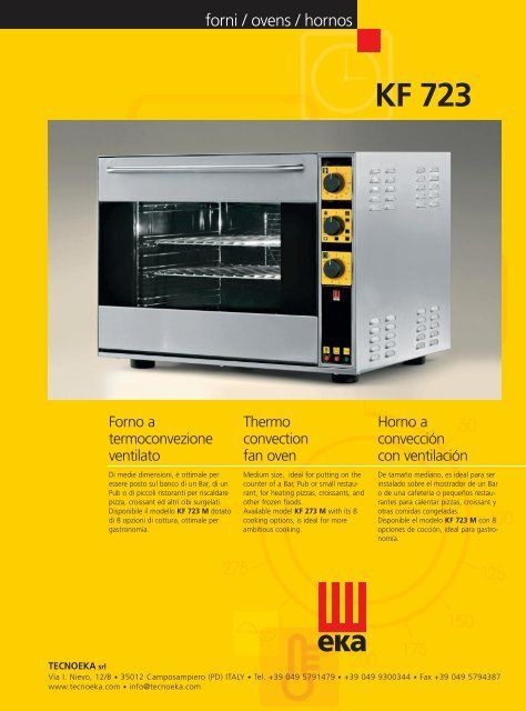 Piekarnik Gastronomiczny EKA