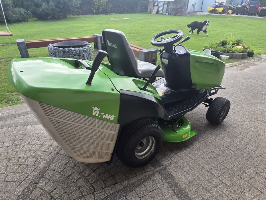 PROMO Viking T5 15,5 HP Briggs  Kosz Traktorek Kosiarka