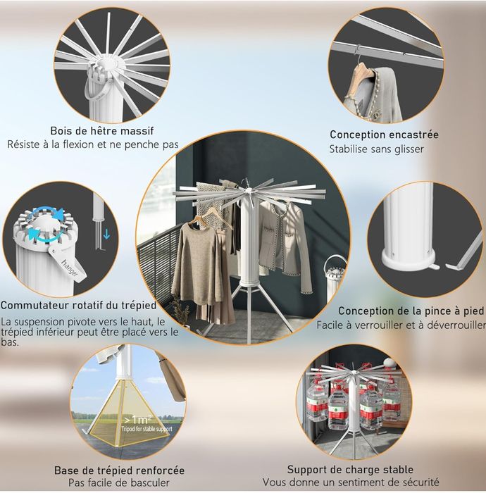 Suszarka do prania na statywie