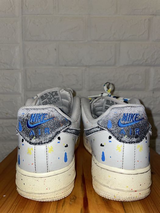 Оригінал Кросівки Nike AIR FORCE 1 з натуральної шкіри; кросовки 40 р