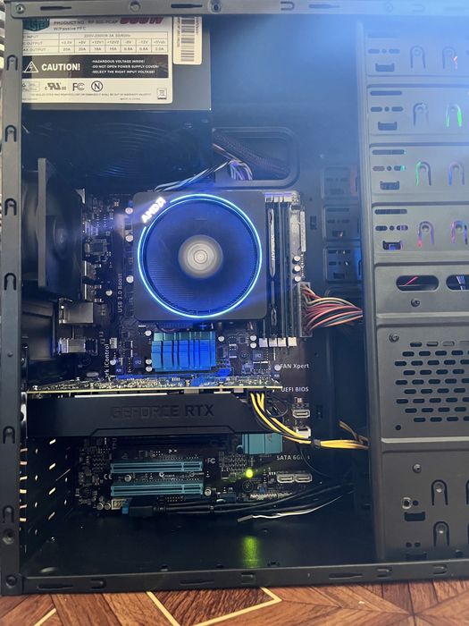 РОЗСТРОЧКА ВІД МОНО НА 3 МІСЯЦІ! RTX2060, FX8320, 16gb ОЗУ, 120gb SSD ігровий компʼютер