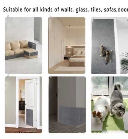 Tapete adesivo para gato aranhar