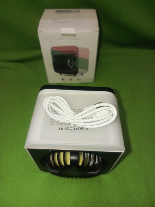 Портативний USB-Вентилятор з батареею 2500mAh і відсіком для води