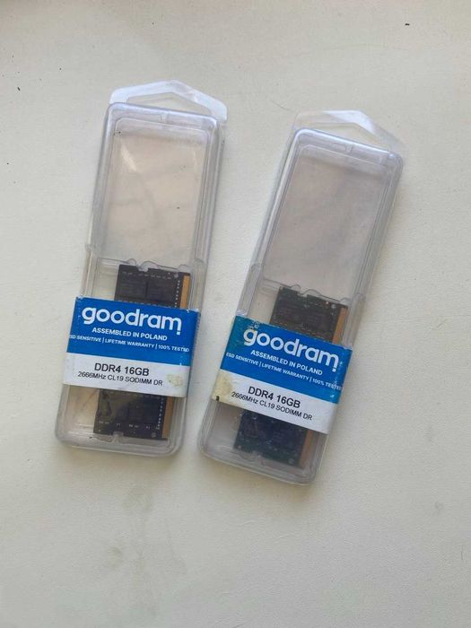 Оперативна пам'ять для ноутбука Goodram DDR4 16GB 2666MHz