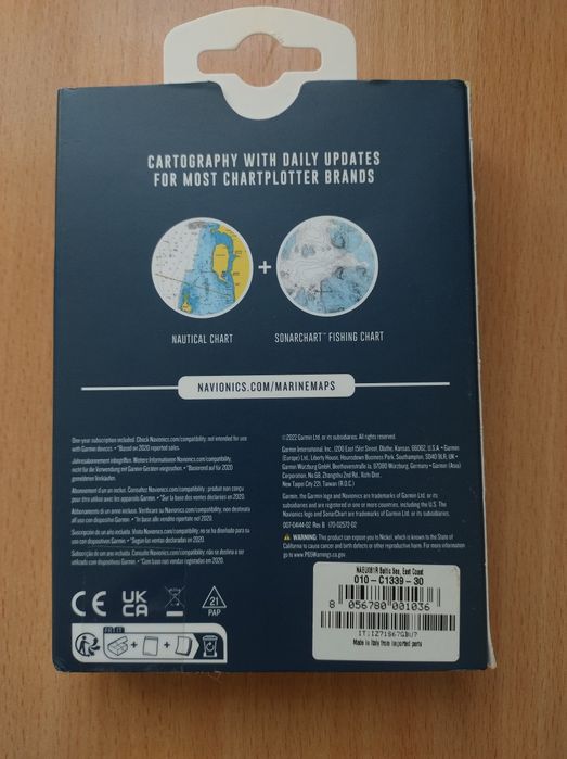 Mapy Navionics+ NAEU081R