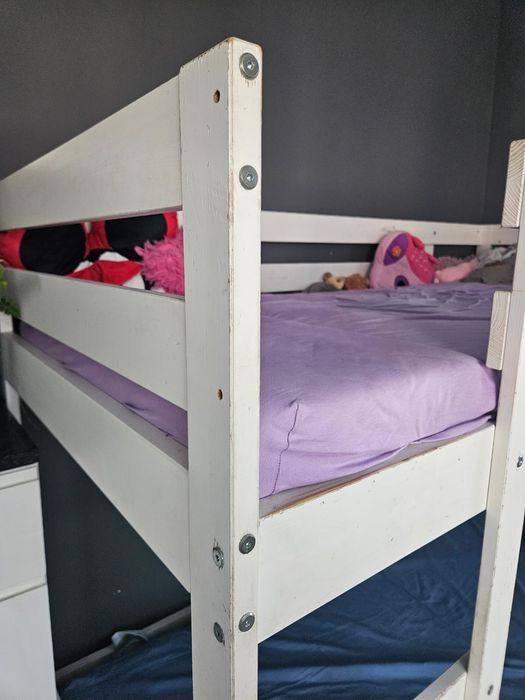 Łóżko piętrowe ikea Mydal