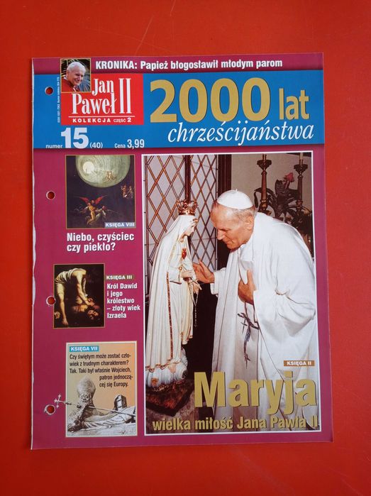 Jan Paweł II kolekcja cz. 2 - 2000 lat chrześcijaństwa nr 15 (40)