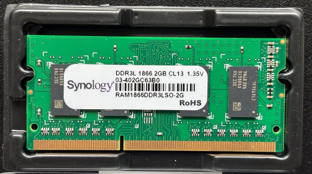 Synology 2 GB DDR3L 1866 MHz (RAM1866DDR3LSO-2G) озу ram