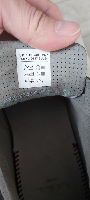 Męskie półbuty skórzane