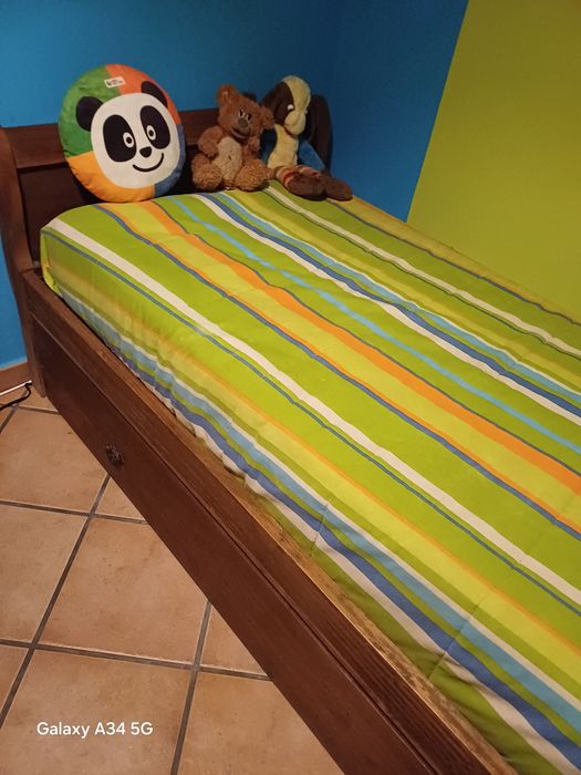 Cama Madeira Castanho