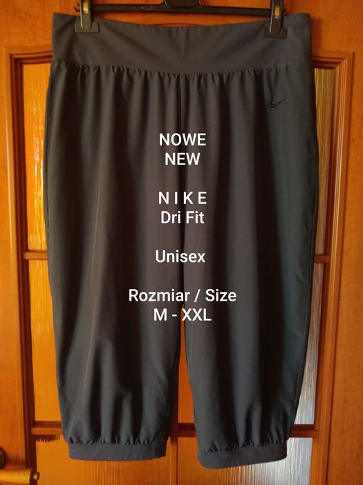 NOWE  NIKE  Dri Fit  Dłuższe spodenki sportowe, Uniseks, M-XXL