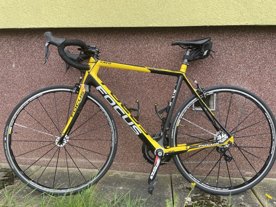 Rower szosowy Focus Cayo Evo 1.0 ultegra DI2 11s. 56 cm Mavic Ksyrium