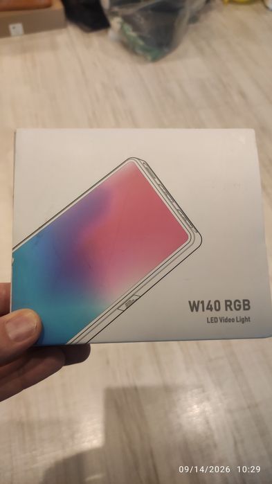 Лед світло RGB для блогера, відеографа W140 з ефектами